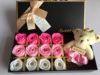 Soap contains rose, Christmas gift box for St. Valentine's Day, with little bears, Birthday gift, wholesale