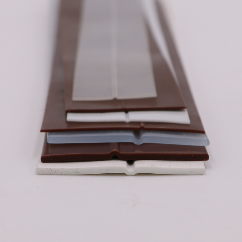 3m背胶硅橡胶门缝门底密封条自粘加厚隔音防尘防虫挡风硅胶密封条