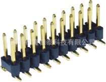 2.54mm双排排针SMT塑高2.54mm
