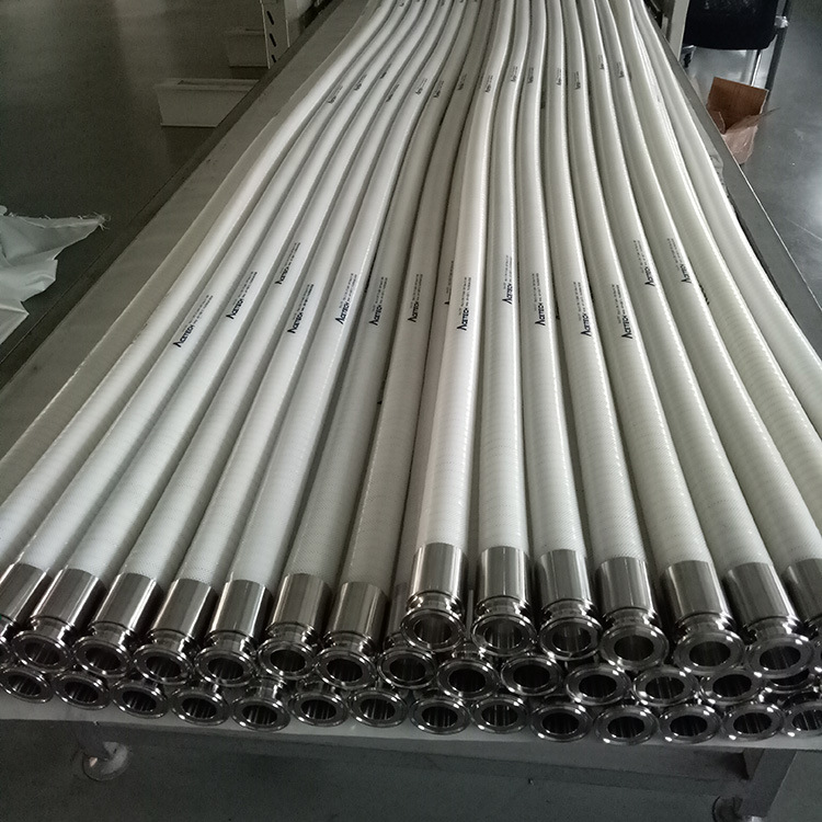 四川供应硅胶钢丝软管  高温200度耐压10公斤制药级硅胶钢丝软管