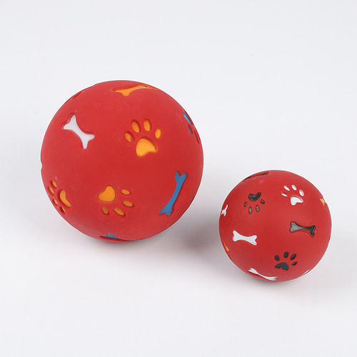 Wholesale pet toys, rotary switch food leakage ball, pet dog teeth grinding and bite resistant educational switch toy ball