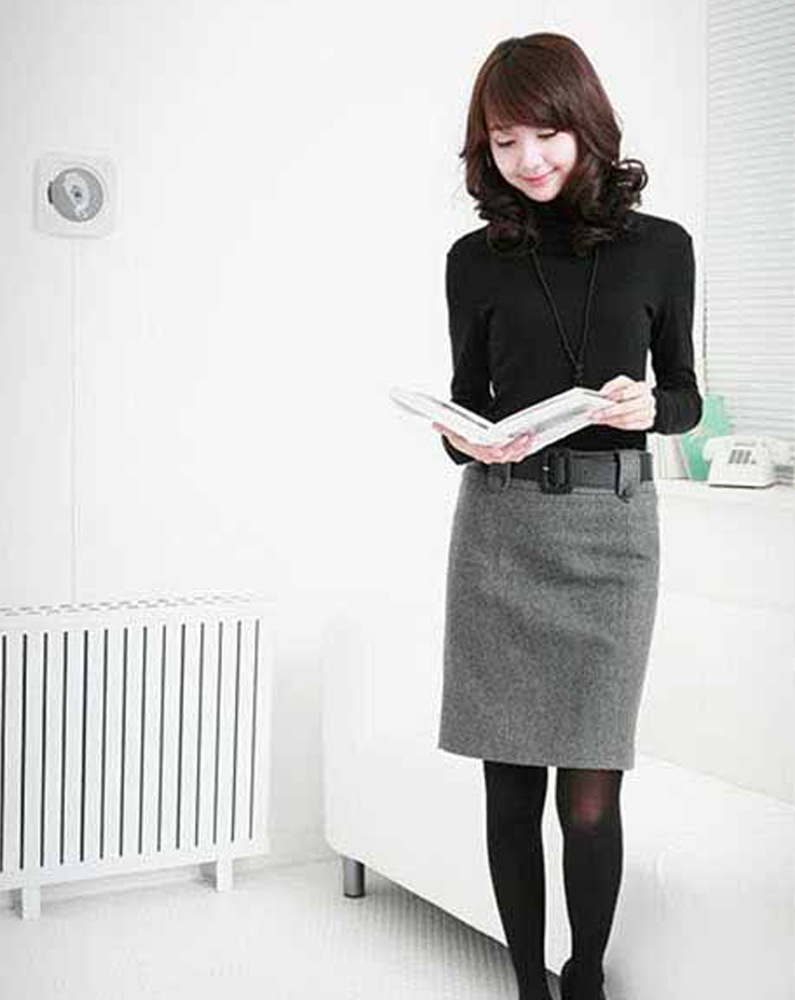 Jupe en laine - Ref 3441665 Image 10