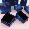 Brand starry sky, storage system, blue accessory, box, ring, earrings, jewelry, new collection, wholesale