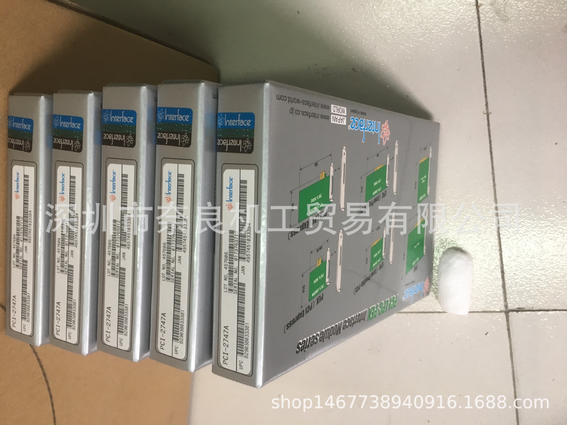 日本Interface板卡日本主板PCI-2747A议价