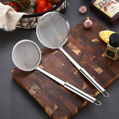 Oil filter spoon, 304 stainless steel oil filter, oil filter spoon, oil filter spoon, ultra-fine mesh oil filter spoon
