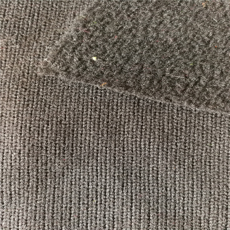 粗针单面摇粒绒，女装保暖时装休闲面料