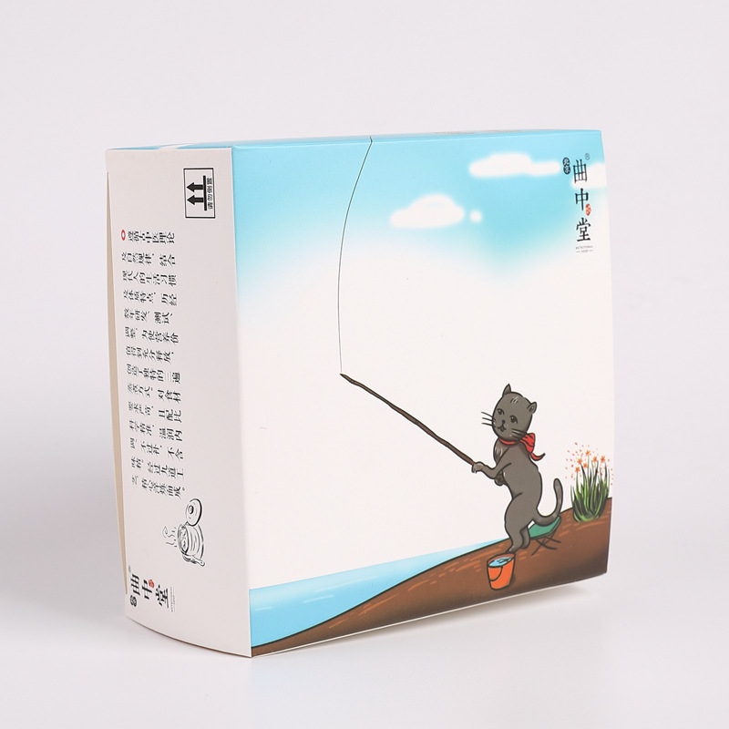 厂家批发 彩色印刷可印logo 药品盒彩盒订做 纸盒定制 包装盒定做