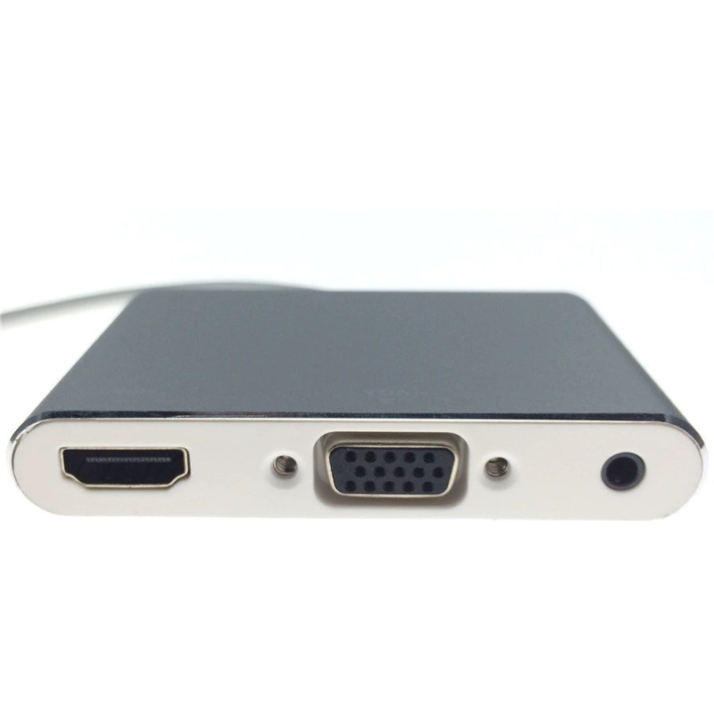 Соединение телефона I8 к HDMI для ТВ i5/6s/7plus/11 ротатор VGA видео кабель 3.5 аудио iPad/iPod
