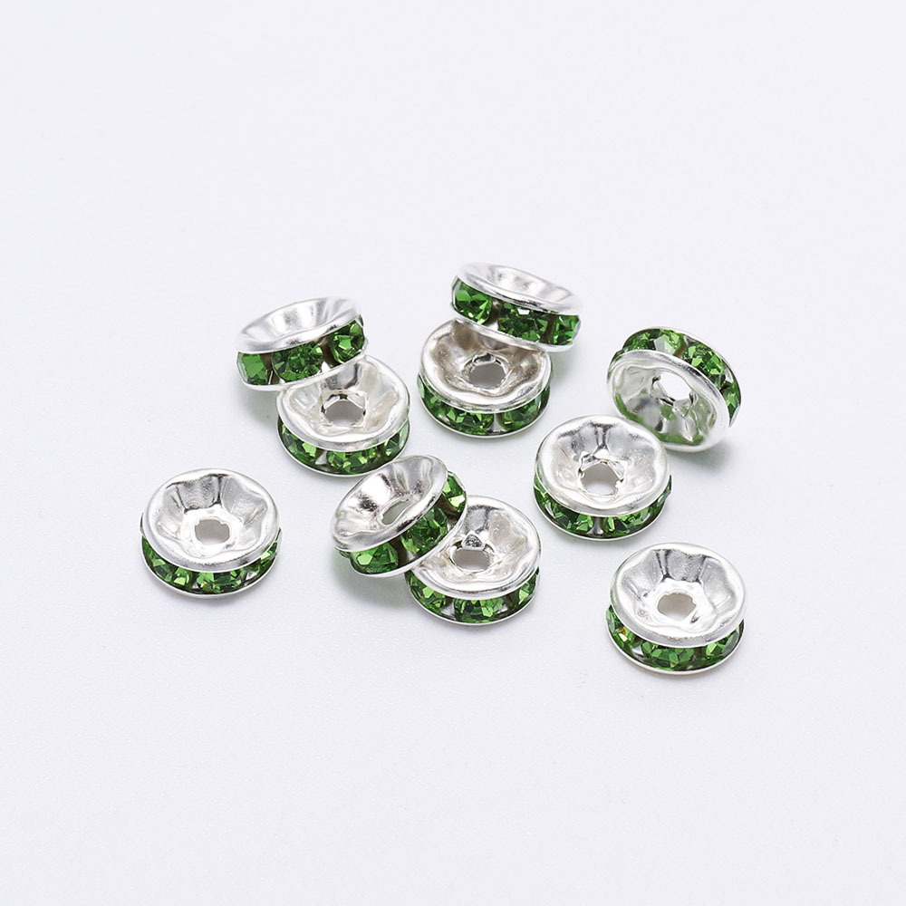 50 Pieces Diameter 4mm Diameter 6 Mm Diameter 8mm Glass Round Spacer Bars display picture 4