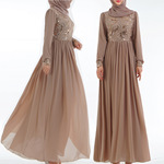 Y023 европа и америка к юго-востоку интерьер мода 3D вышивка Абая му мусульманин платье женщины