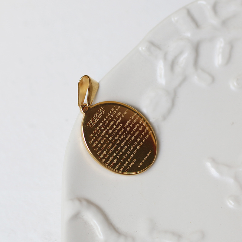 3g Weight PVD Coated Gold Plating Process Pendant Jewelry Making Type Real Gold Plated Plating Material DIY Jewelry Accessories Classification 1 Piece Quantity 304 Stainless Steel Material Moon, Rose Pattern Retro, Simple Style Style Waterproof Non Tarnish Craft 1 Piece 304 Stainless Steel PVD Coated Real Gold Plated Moon Rose Pendant DIY Jewelry Accessories 20