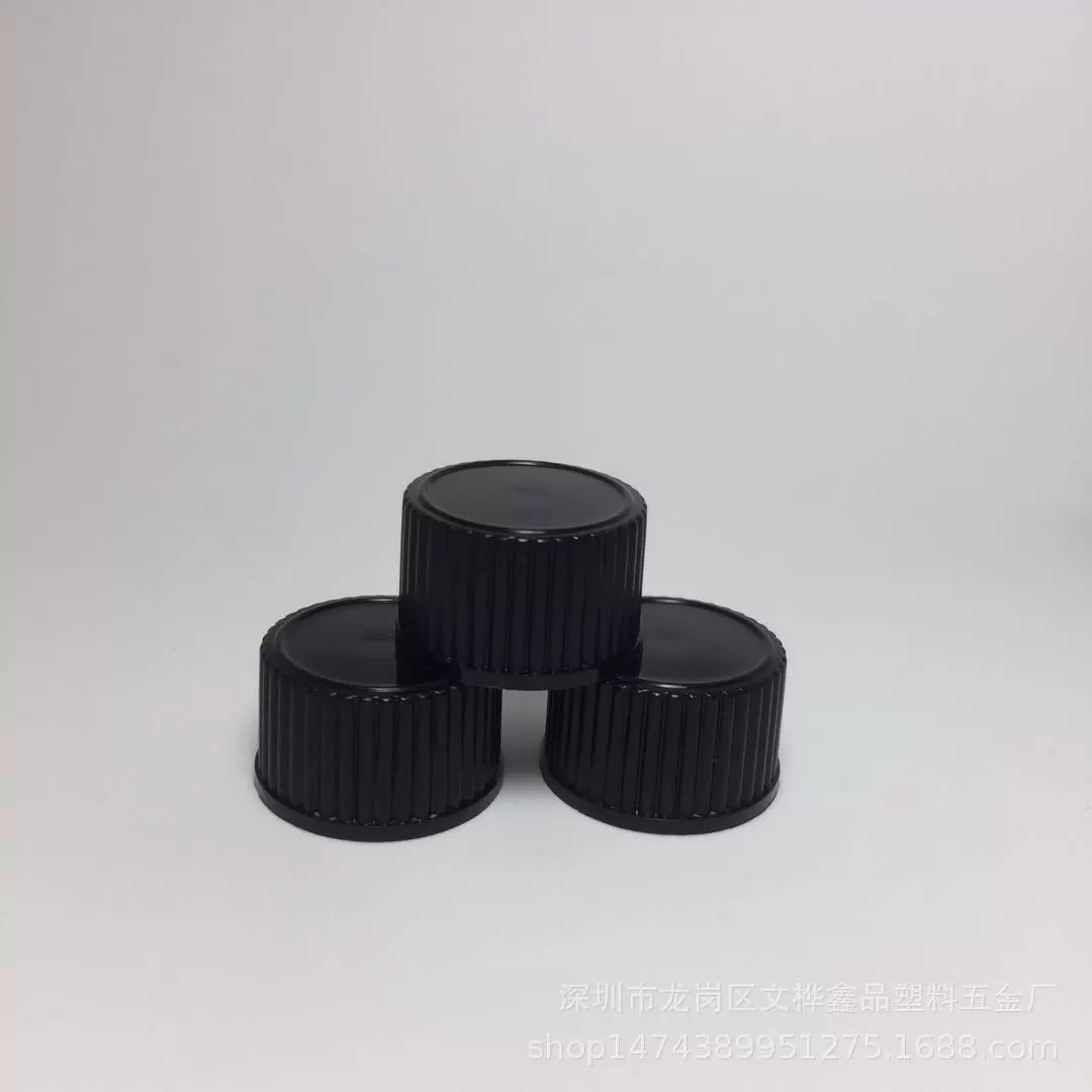 厂家直供  18牙20牙仿胶木盖   塑料盖  精油瓶盖  波士顿瓶盖