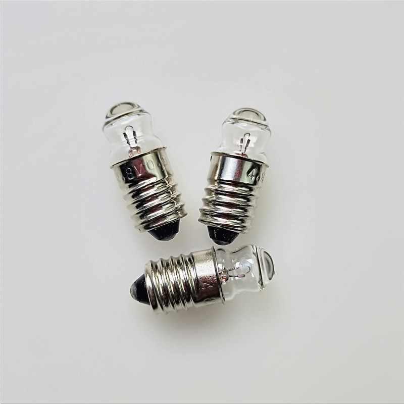 Spotlight bulbs 4.8V0.5A Screw E10 Flashlight Bulb Precision Instruments bulb