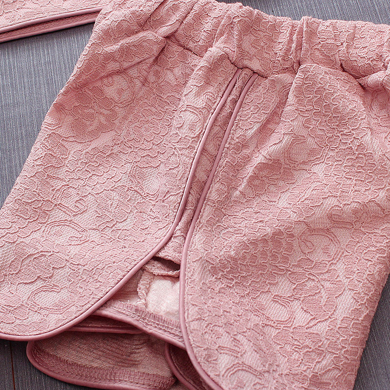 蕾丝旗袍短袖套