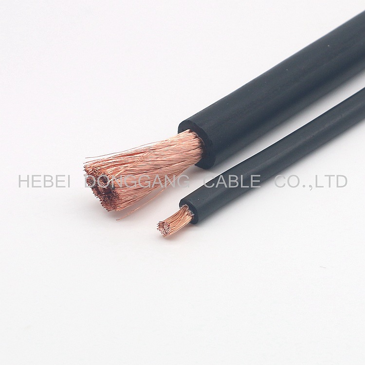 焊接工具专用电焊机电缆 橡皮绝缘焊接线 国标铜芯焊把线