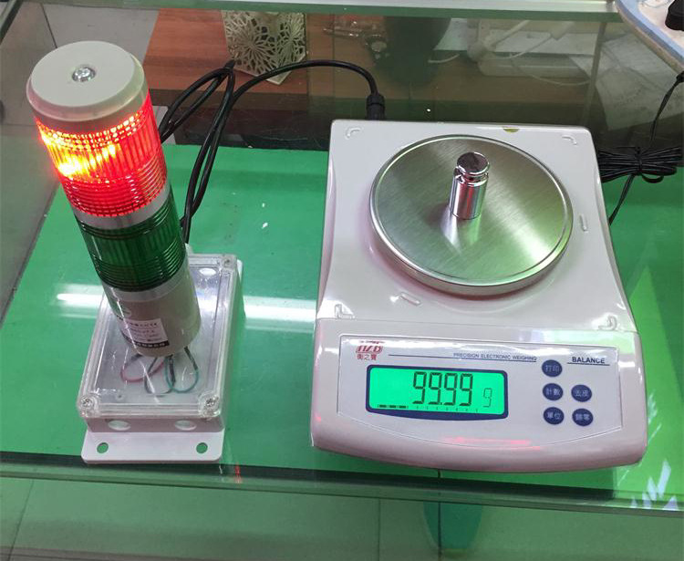 上下限报警称双色灯声光报警电子天平0.01g带报警灯电子称检重秤