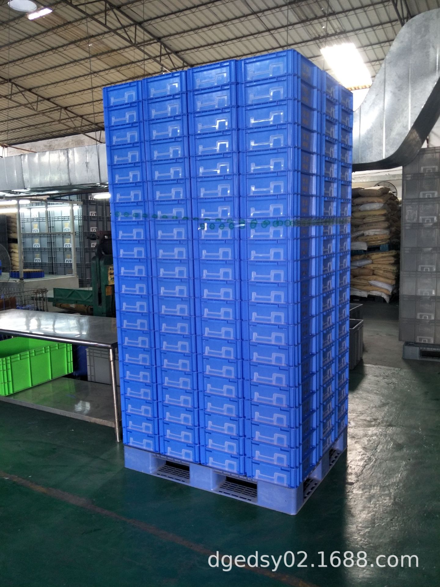 供应塑料周转箱 防静电周转箱 EU零件箱 可配带盖箱 塑胶物料盒-阿里巴巴