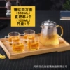 550ml hammer pattern Tianyuan Local pot +4 square meter+tea tray