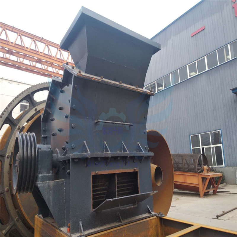河道鹅卵石屑料反击式制砂破碎机生产线 选矿山高效细碎机设备