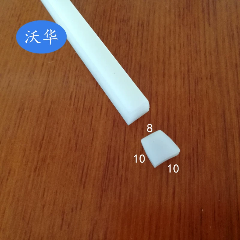 Полупрозрачная силиконовая трапециевидная уплотнительная лента Уплотнительная лента механического оборудования Силиконовая устойчивая к давлению и маслостойкая трапециевидная уплотнительная лента