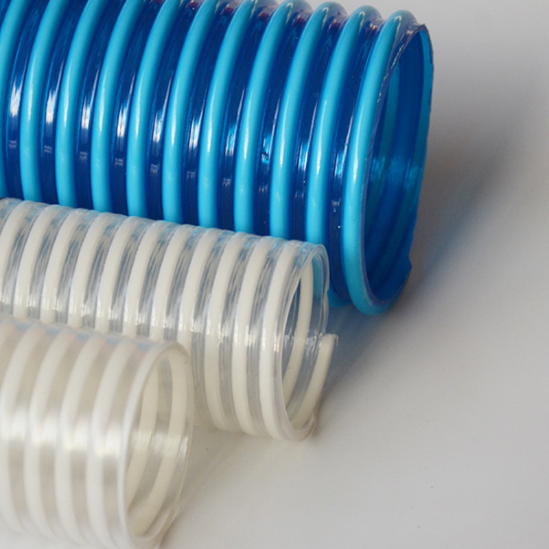 pu弹簧管12*8 pu气动双层弹簧管 伸缩弹簧气动管 定制厂家直供