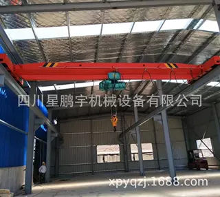 厂家直销5吨单梁行吊悬挂式单梁起重机航吊电动葫芦吊10吨单梁桥