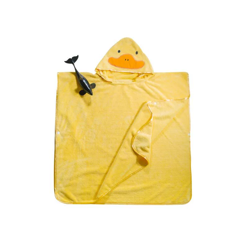 Children's cartoon bathrobe with hood, trench coat, wholesale, (Cross-border trading)