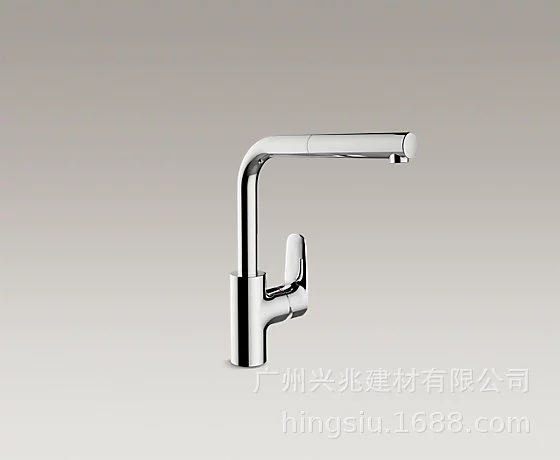 АЛЕО Лио внешний_PULL -up кран кухни, один отверстие, один лидер