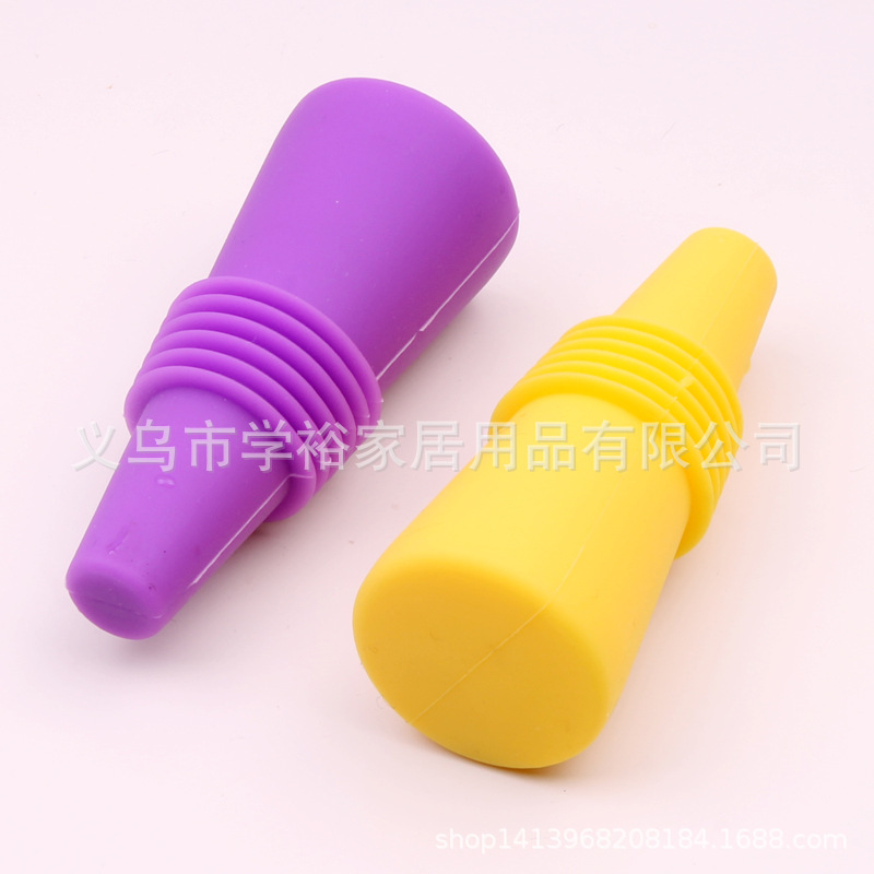Tapered silicone wine stopper6.jpg