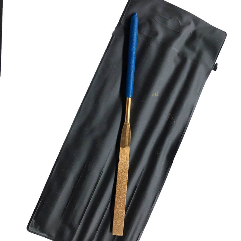Titanium plated golden molten knife 5 installed assorted alloy kids 5*180 gold diamond sand repair