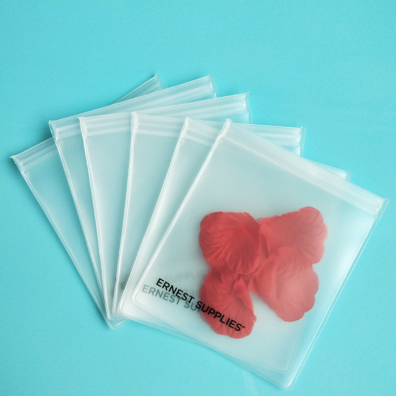 深圳厂家eva磨砂自封袋eva袋透明eva服装袋定作化妆包塑料