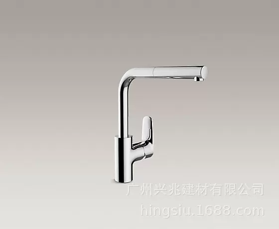 АЛЕО Лио внешний_PULL -up кран кухни, один отверстие, один лидер