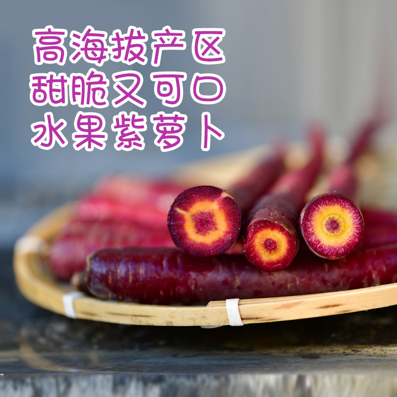 礼盒非沙窝云南大理有机纯天然新鲜水果紫胡红萝卜批发零售礼盒