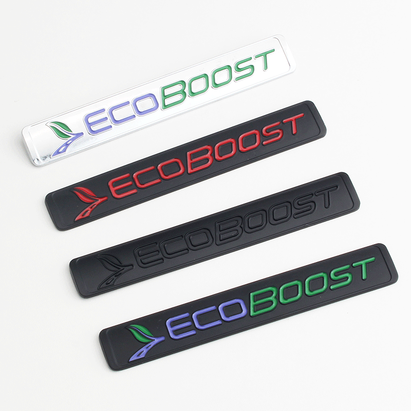 适用于新蒙迪欧探险者锐界涡轮增压标改装车标贴ECOBOOST后尾标