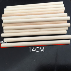 Cross-border supply high-quality solid wood round wooden rod DIY model long wooden stick wooden craft creative item