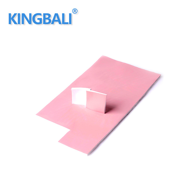 工厂生产 LED散热硅胶垫片 耐温热传导绝缘材料 导热垫片