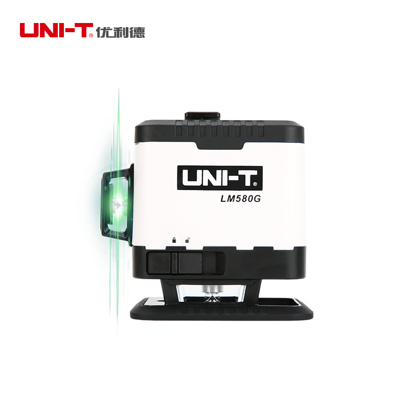 优利德LM580G 绿光12线贴地打线仪贴墙仪 激光水平仪室内