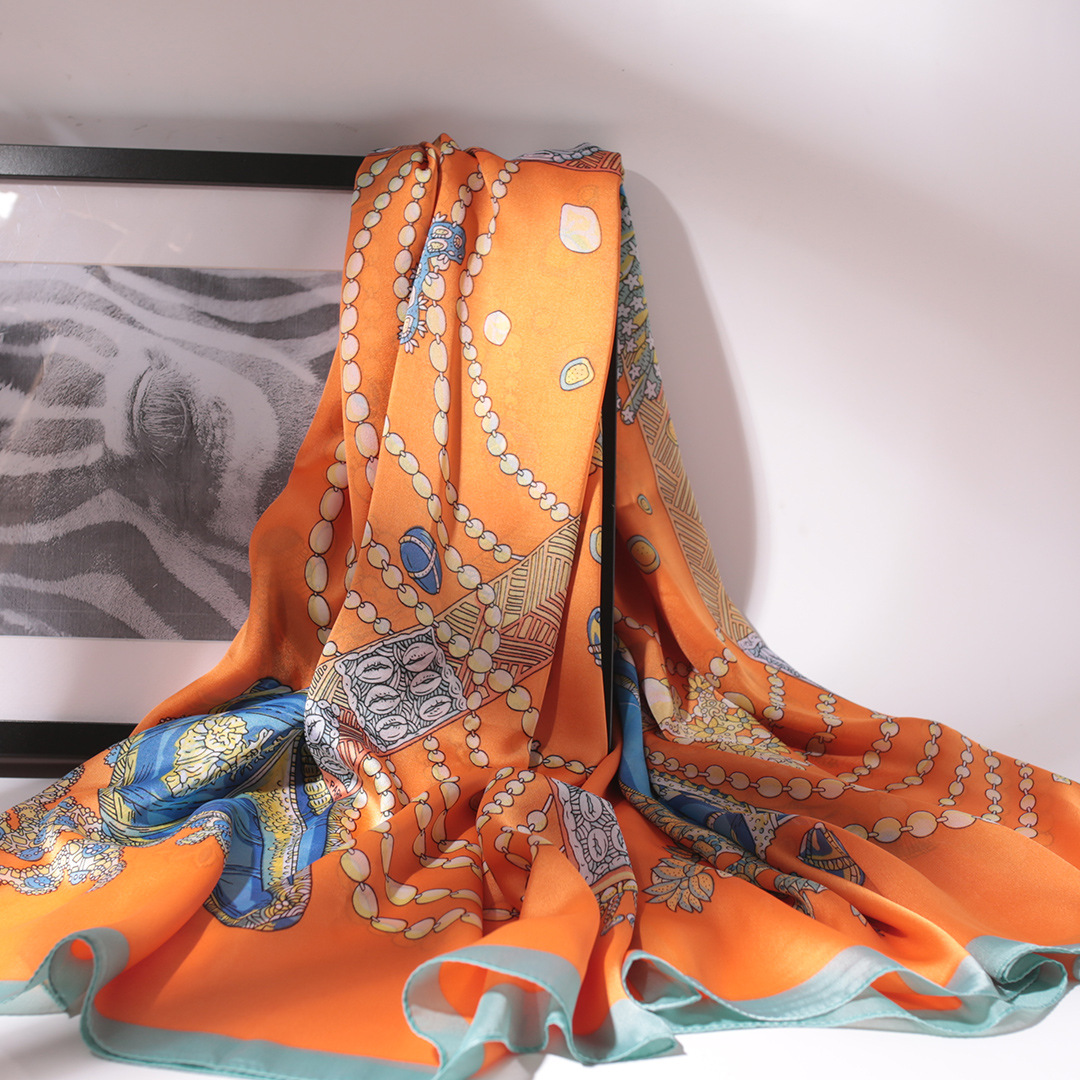 New product printing silk scarf shawl sc...