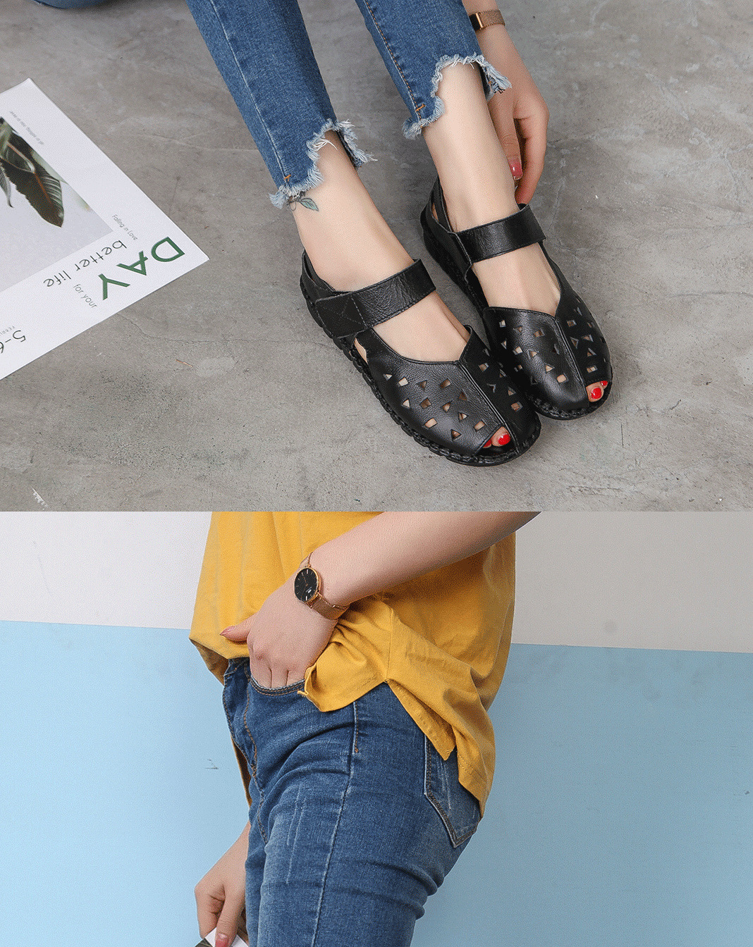 Chaussures été pour femme en Caoutchouc - Ref 3346391 Image 17