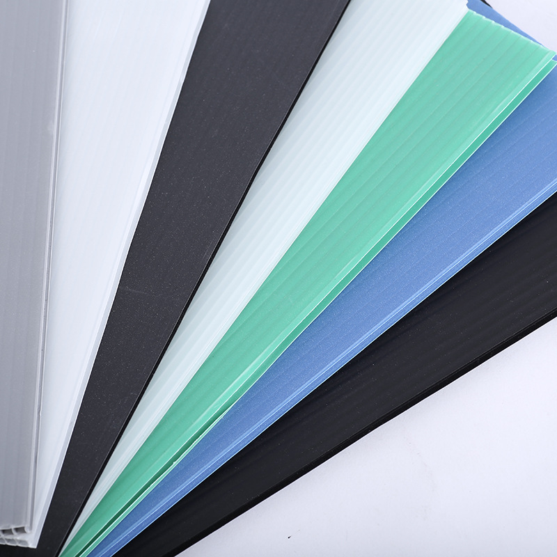Factory Customized 2-15mm hollow board PP board color transparent ...