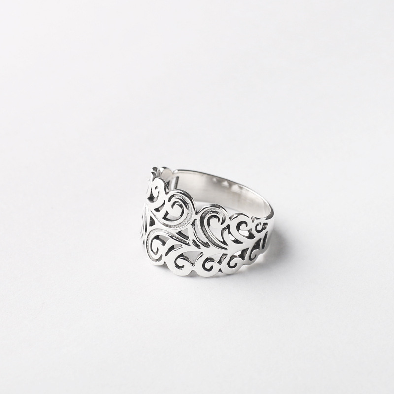 retro glossy ring