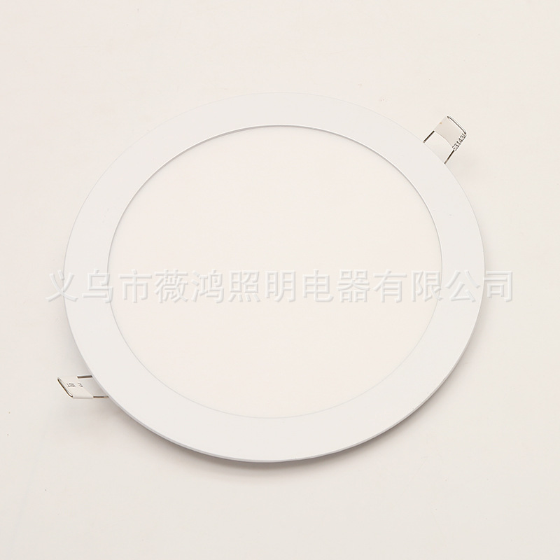 Simple incrustado blanco cálido ultra-Delgado panel de luz 12W18Wled downlight de techo de montaje abierto fundición de aluminio de ventas directas de la fábrica