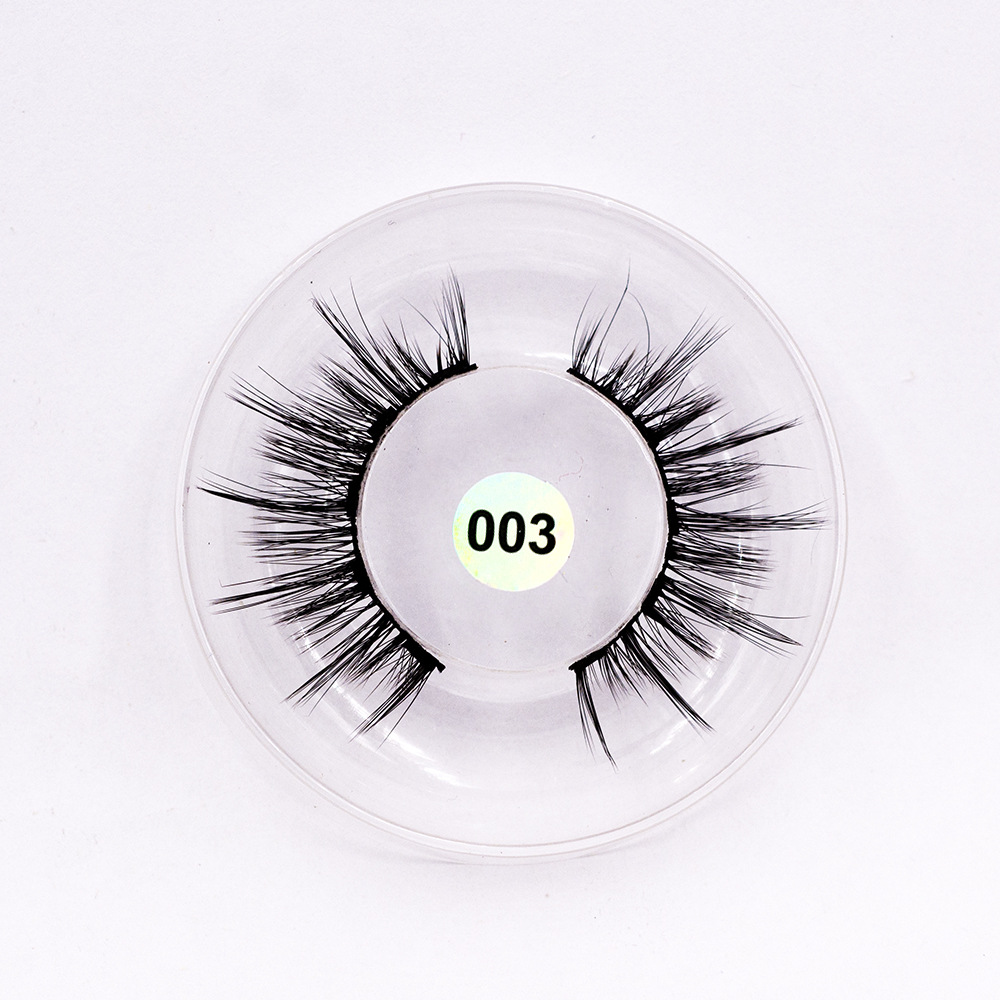 厂家直销 五磁磁铁假睫毛 免胶水不过敏眼睫毛 3D立体睫毛现货