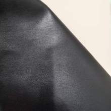 纳帕纹pu革 0.5mm汽车座椅仿真皮软包面料箱包鞋材pu纺织皮革现货