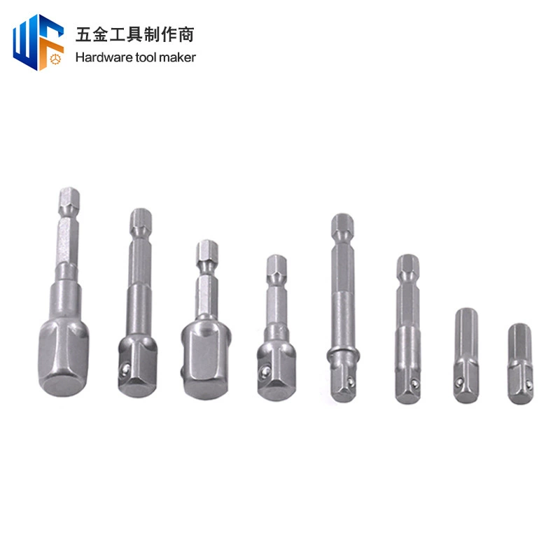 8 шт. С бусиной стержень электрическая втулка преобразование Квадратная Головка 1/2 1/4 3/8 Шестигранная ручка втулка AD шатун