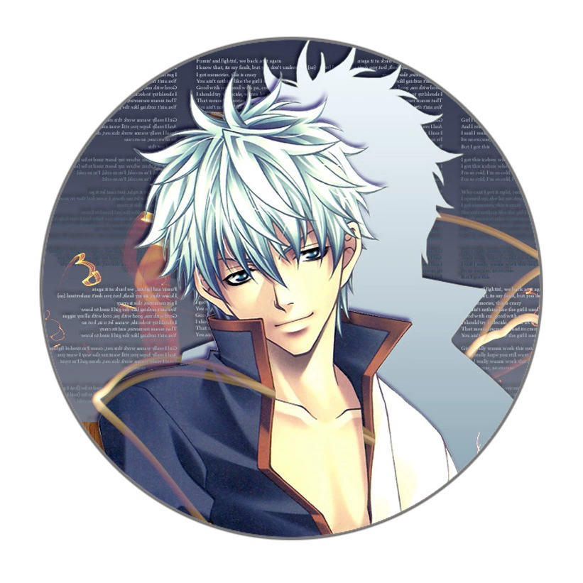 Аниме держатель для телефона, рамка Gintama, ленивый держатель, несколько вариантов, серебристый