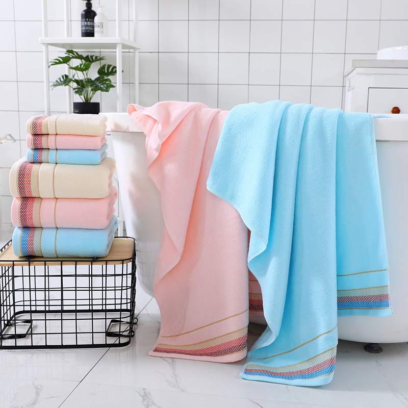 高档纯棉浴巾礼品浴巾可定制logo公司福利商务礼品浴巾一件代发|ru