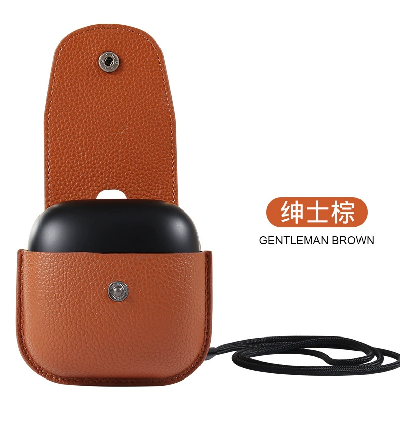 New Suitable for Apple Powerbeats Pro Voltage Headset Leather Bag Protective Cover