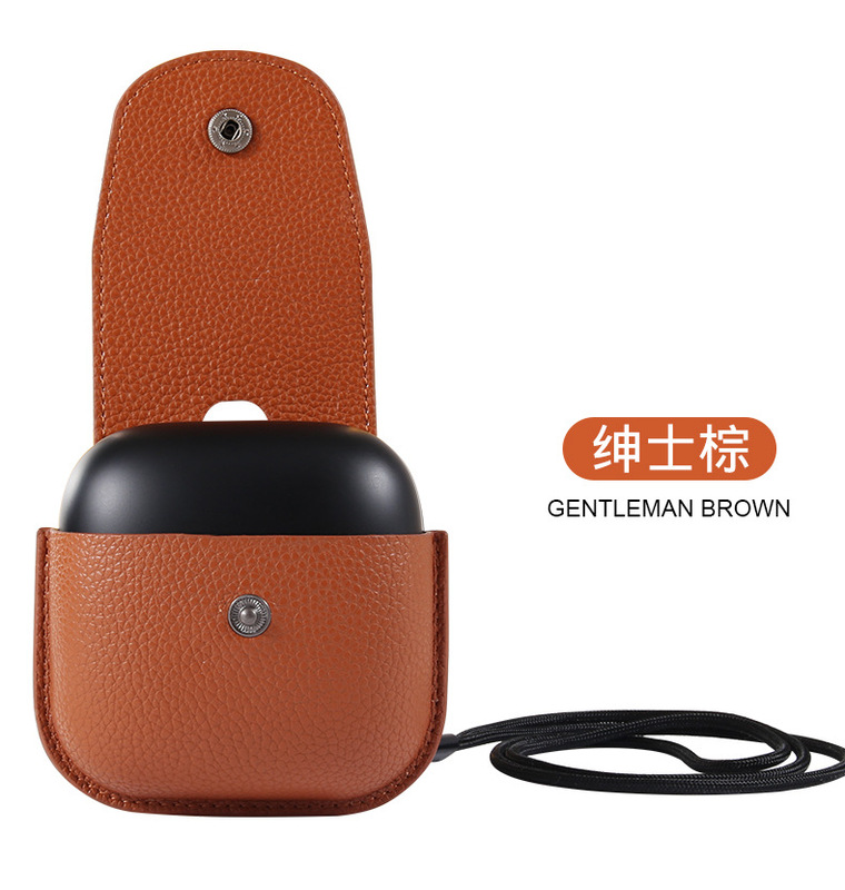New Suitable for Apple Powerbeats Pro Voltage Headset Leather Bag Protective Cover