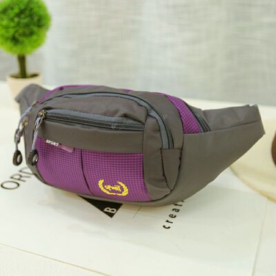 new pattern oxford man Waist pack lady Waist pack multi-function Cashier Business Mini motion wallet